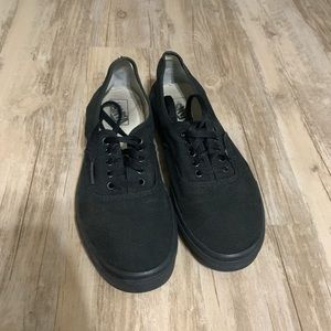 Black Vans - Mens